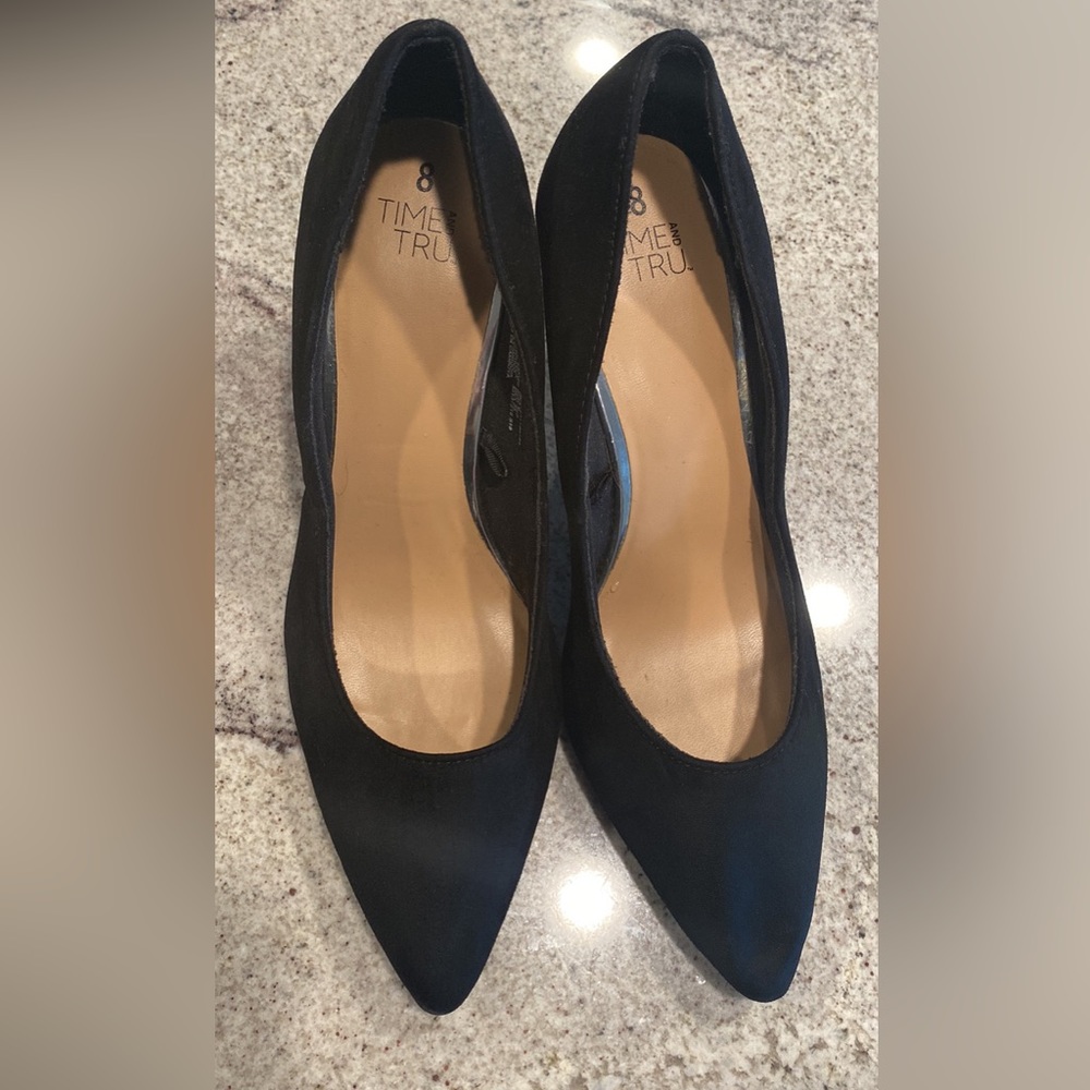 Black Suede Heels